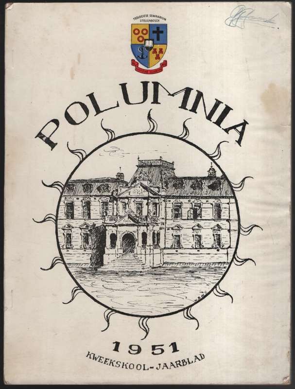 Polumnia 1951 Kweekskool-Jaarblad. Jaargang 8, Nr. 1 - Delport, J. M. (ed)