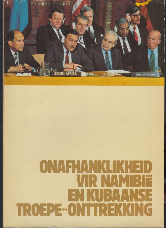 Onafhanklikheid vir NamibiÃ« en Kubaanse Troepe-ontrekking - Ooreenkoms
