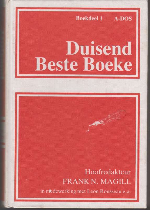 Duisende beste boeke 4 volumes - Frank N. Mafill