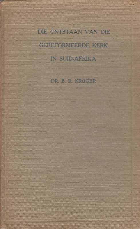 ONTSTAAN ONTWIKKELING EN BETEKENIS VAN SECONDHAND - KRUGER,BR