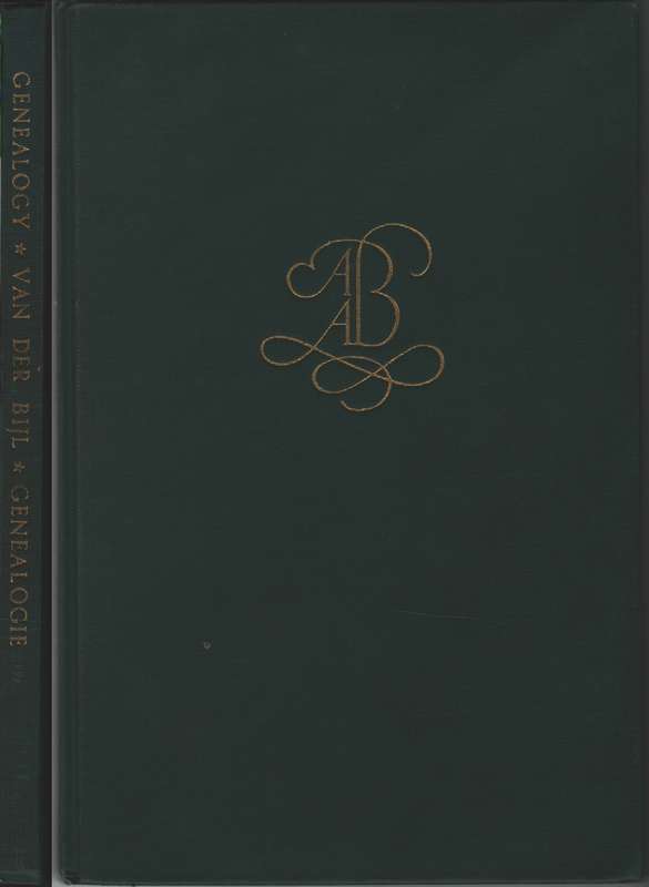 Van der Bijl / 1667-1967 / Geslagsregister / Genealogy - Van der Bijl, J.