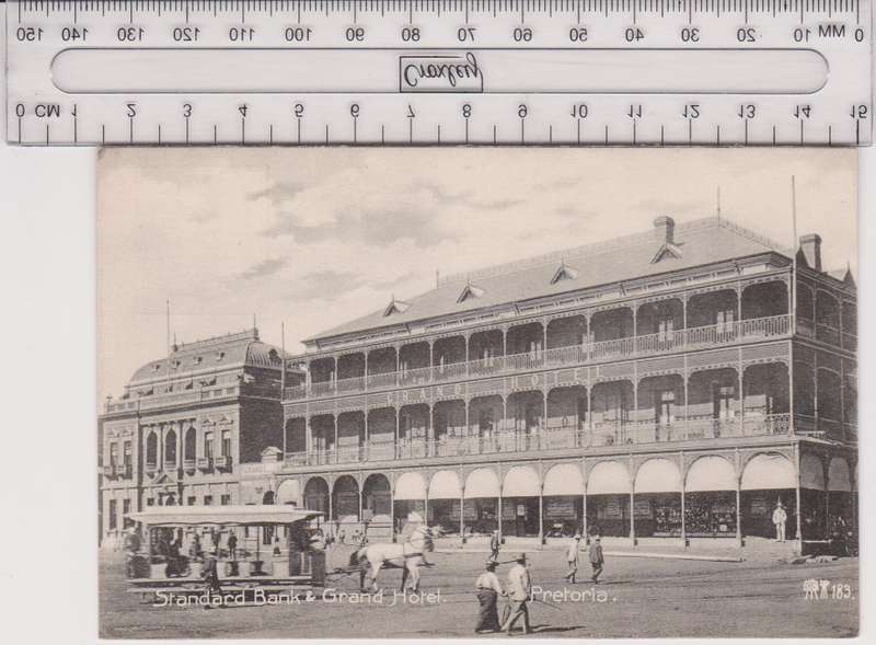 POSTCARD STANDARD BANK & GRAND HOTEL PTA - POSTCARD