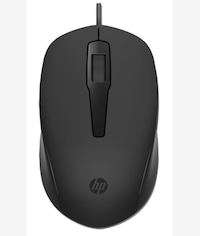 HP 150 Wired Mouse Optical Black