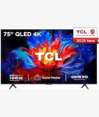 TCL P8K-UK 4K 75 Inch QLED HDR Smart TV