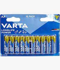 VARTA Longlife Power AA 10PK High Energy
