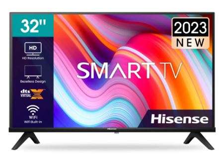Hisense 32 inch A4K Series LED HD Ready Vidaa Smart TV  Resolution 1366 × 768 Native contrast...