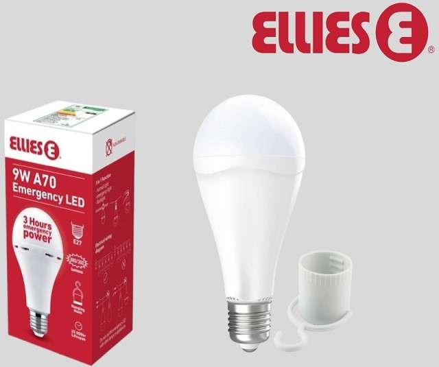 Ideal for to use during load shedding. Bulb backup battery charges when used as a regular light b...