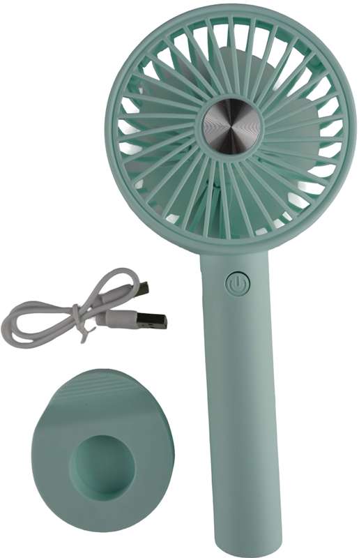 CASEY HANDHELD USB POWERED FAN L/BLUE