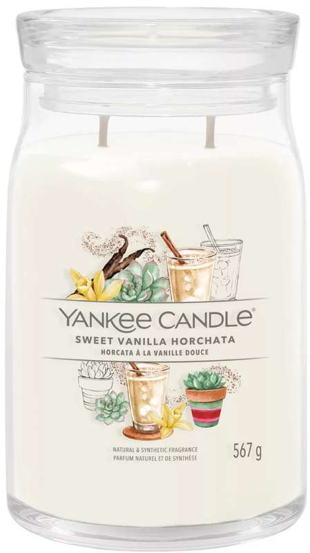 Yankee Candle Sweet Vanilla Horchata Signature