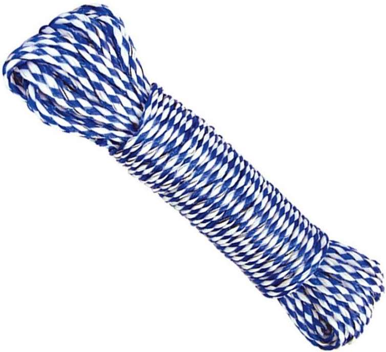Ski Rope Blue and White 8mm x 10m is a lightweight yet durable rope designed for water skiing wak...