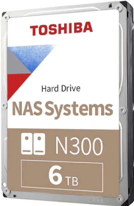 Toshiba's 3.5" N300 internal hard drive offers unprecedented reliability for NAS and other high-p...