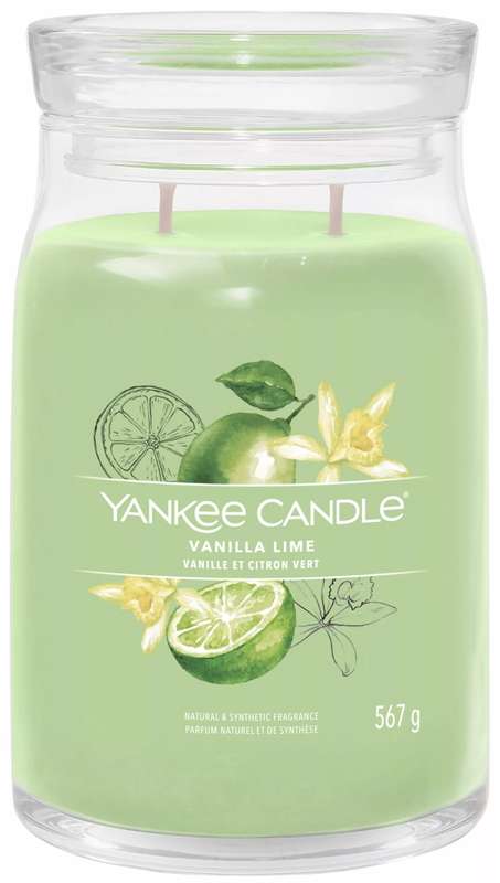 Yankee Candle Vanilla lime Signature Large Jar 2
