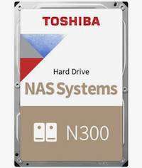 Toshiba N300 3.5-inch 4TB Serial ATA NAS Hard Drive