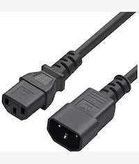 Unique Power Cable Extension 1m