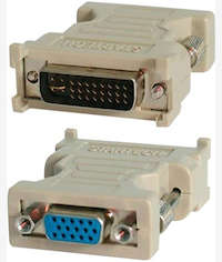 UNIQUE DVI TO D-SUB CONVERTOR