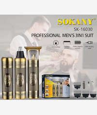 Sokany Professional  3In1 Suit T Blade Shaver Gold