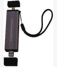 UNIQUE M.2 NVME TO USB3 OR USB-C CASE