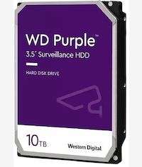 Western Digital 10TB 3.5-Inch Purple Surveilliance HDD
