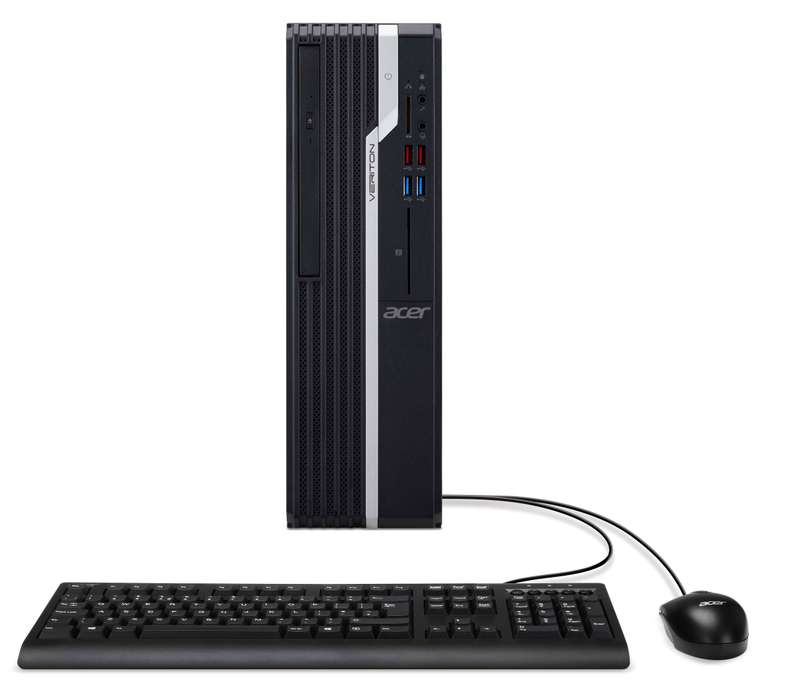 Acer Micro SFF DT VX2690G Intel Core i7-12700 8GB DDR4 512GB M.2 PCIe SSD DVDRW WiFi USB Keyboard...