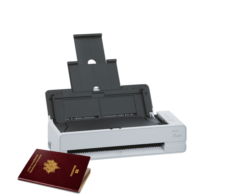 Ricoh A4 40ppm/80ipm Duplex ADF + Single Feed (Return Scan) USB3.2 LED Workgroup Scanner