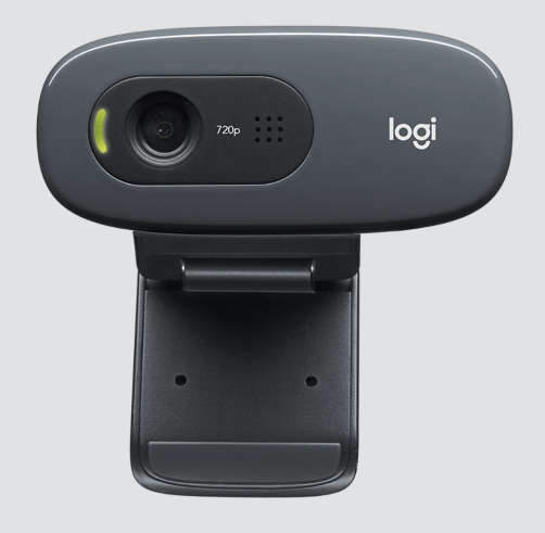Logitech C270 - Webcam - USB - Black