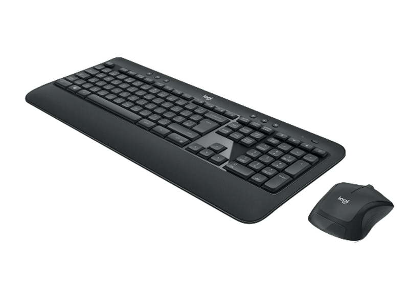 Logitech MK540 - Wireless Keyboard and Mouse Combo - Black - USB