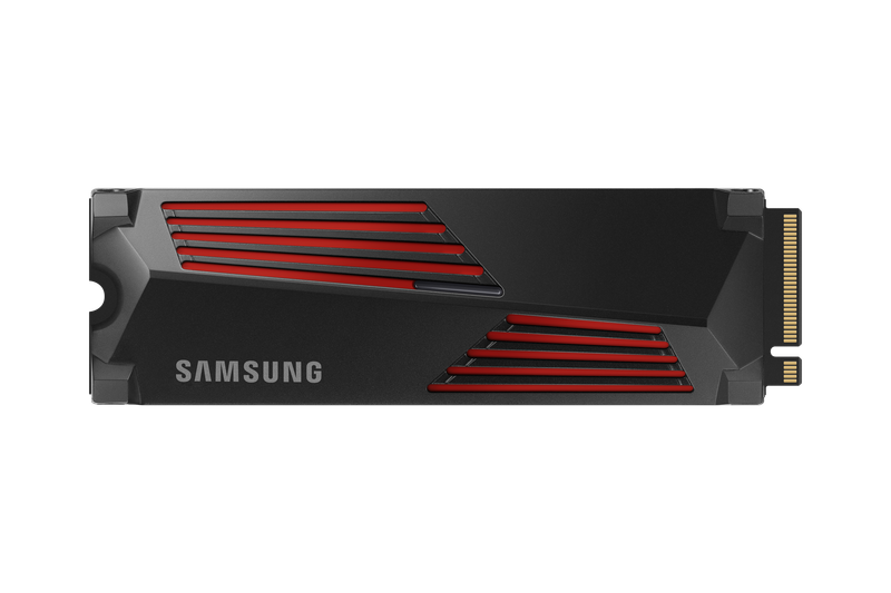 SAMSUNG 990 PRO 1 TB NVMe SSD W/Heatsink - Read Speed up to 7450 MB/s  Write Speed to up 6900 MB/...