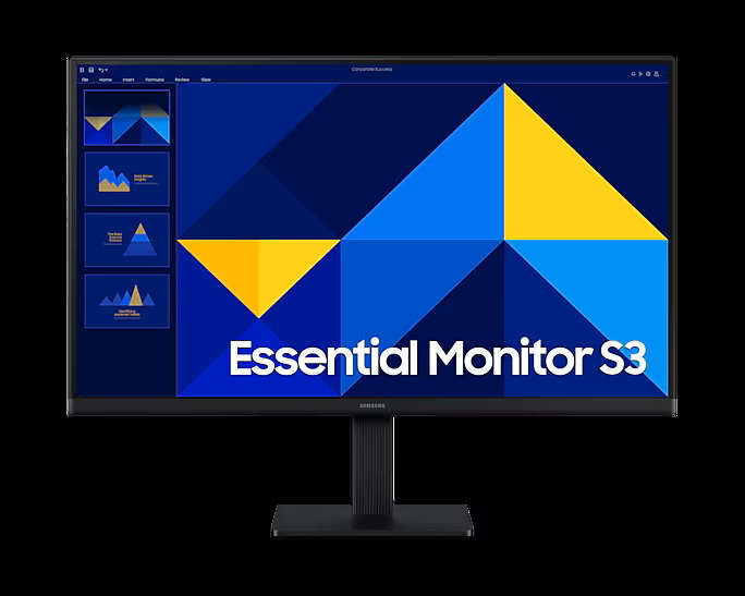 Samsung LS24D300GAUX 24'' BORDERLESS LED IPS 16:9 1000:1 1920X1080  100Hz  D-SUB 1X HDMI/ 1 XD-SU...