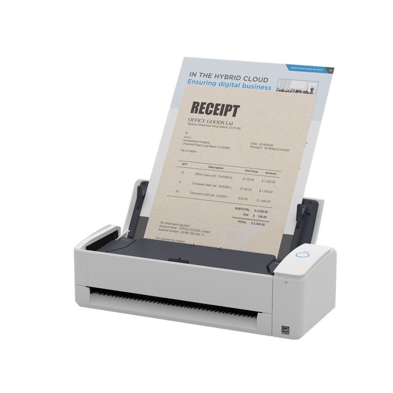Ricoh A4 30ppm/60ipm Duplex Dual-Path ADF Wi-Fi USB3.2 LED Desktop Scanner