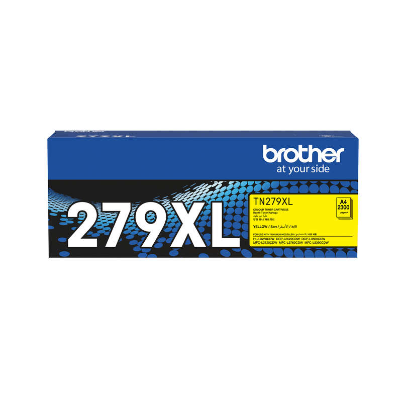 Brother / High Yield Yellow Toner Cartridge for MFC-L8390CDW/ MFC-L3760CDW