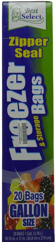Zipper Seal Storage Bag 26.8cm X 27.9cm