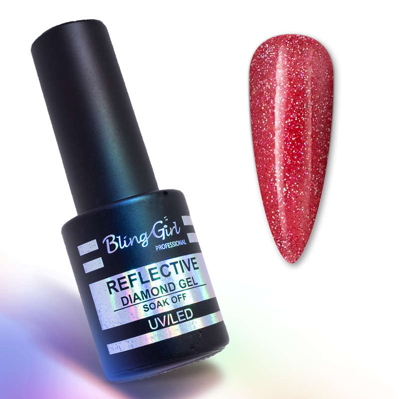 Bling Girl Reflective Diamond Gel Soak Off UV/LED 10ml #010