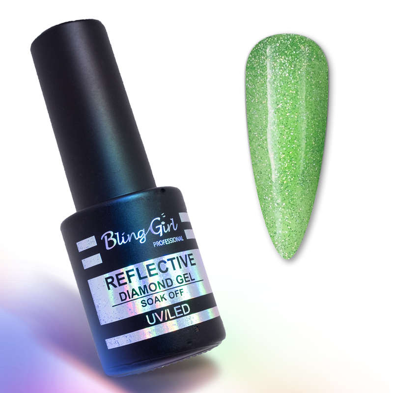 Bling Girl Reflective Diamond Gel Soak Off UV/LED 10ml #020