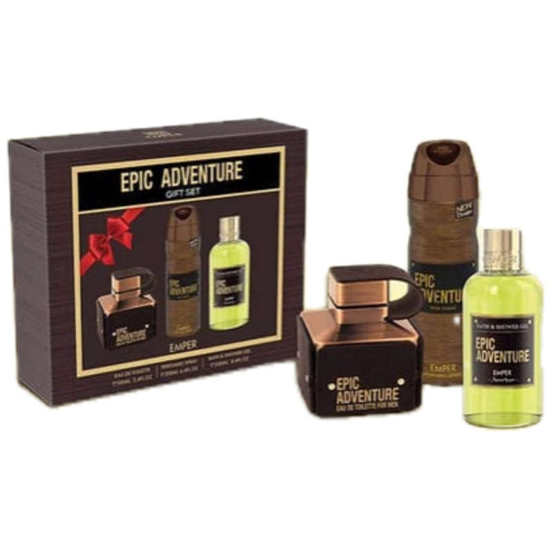 Epic Adventure Emper Gift Set 3-in-1 -