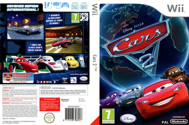 WII Cars 2