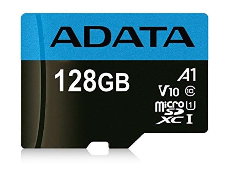 Adata 128GB microSDXC UHS-I Class 10 Read up to 100Mbps - Adata