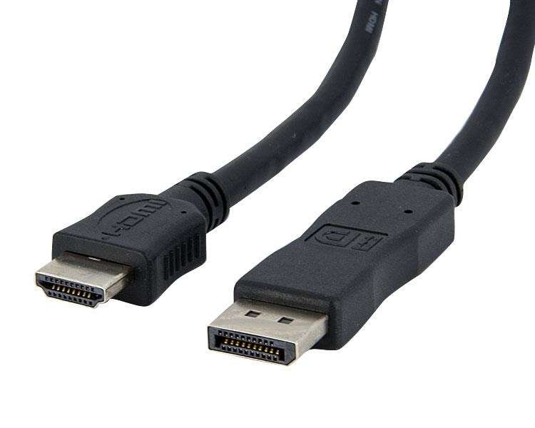 Display Port to HDMI Cable 1.8 Meter