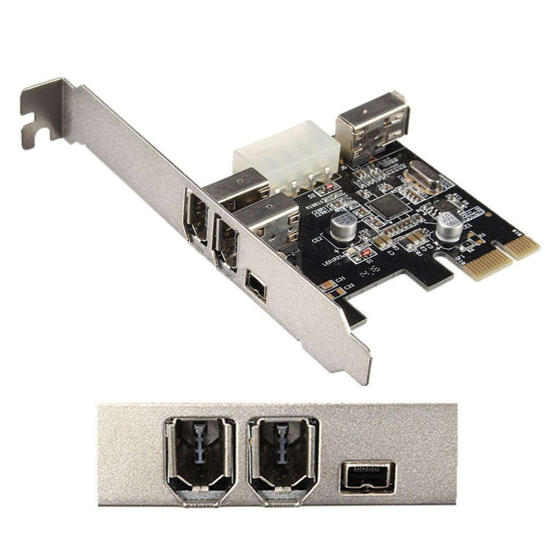 Firewire Card 1x 4-Pin 3x 6-Pin PCI-E Cable Included