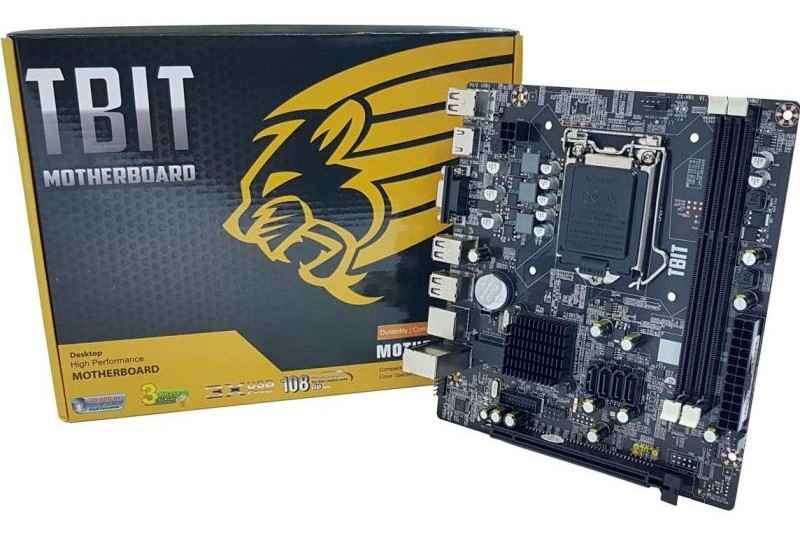 TBit H81 Motherboard Socket 1150 DDR3 Onboard Video - Tbit