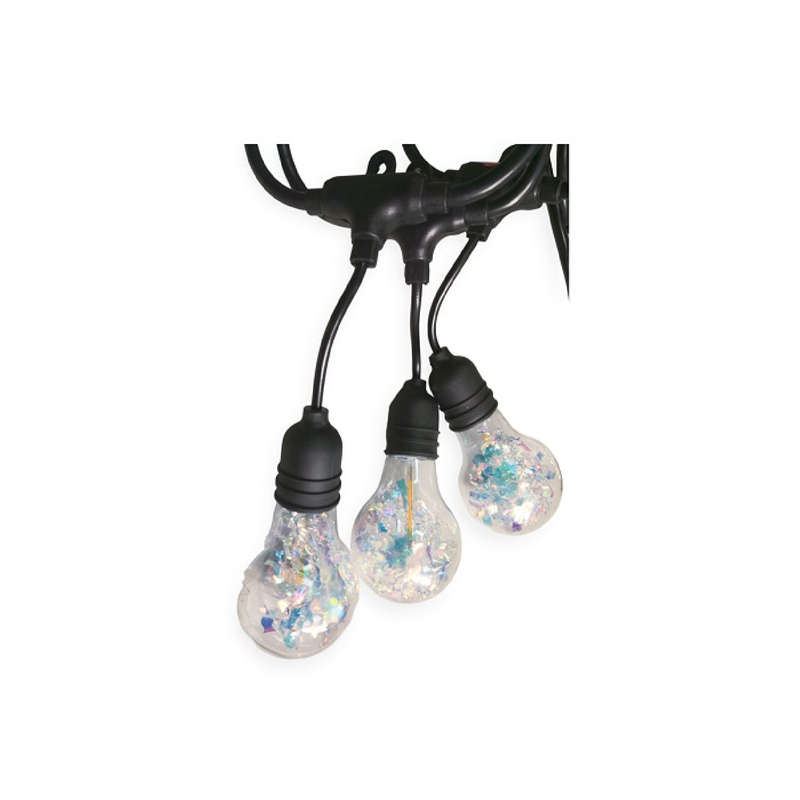 220V Waterproof Outdoor LED String Bulb Light RGB