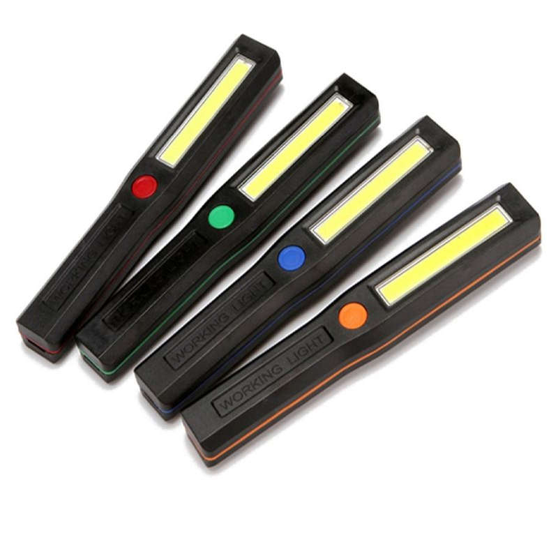 Portable COB LED Rechargeable Magnetic Flashlight