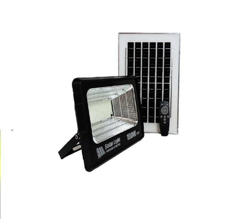 100W Solar Flood Light