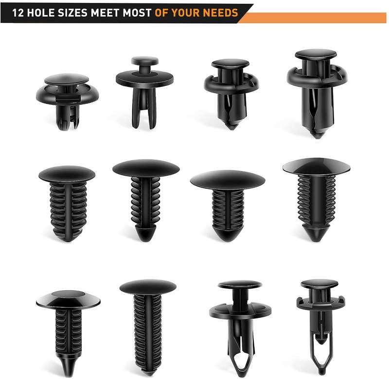 Universal Car Retainer Clips Kit - 240pcs