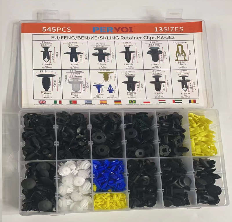 New Retainer Clips 545 Piece