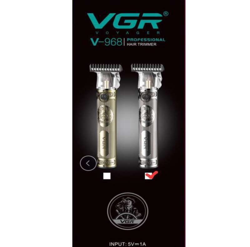 VGR V-968 Silver professional hair clipper