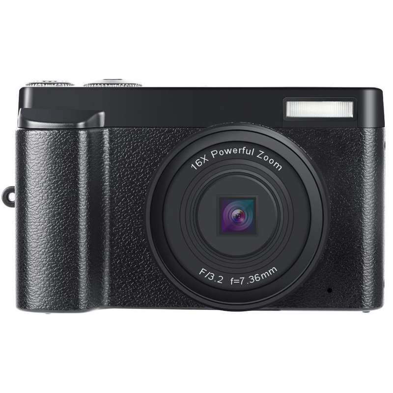 16X A1 Digital Camera- Black (Ultra HD)