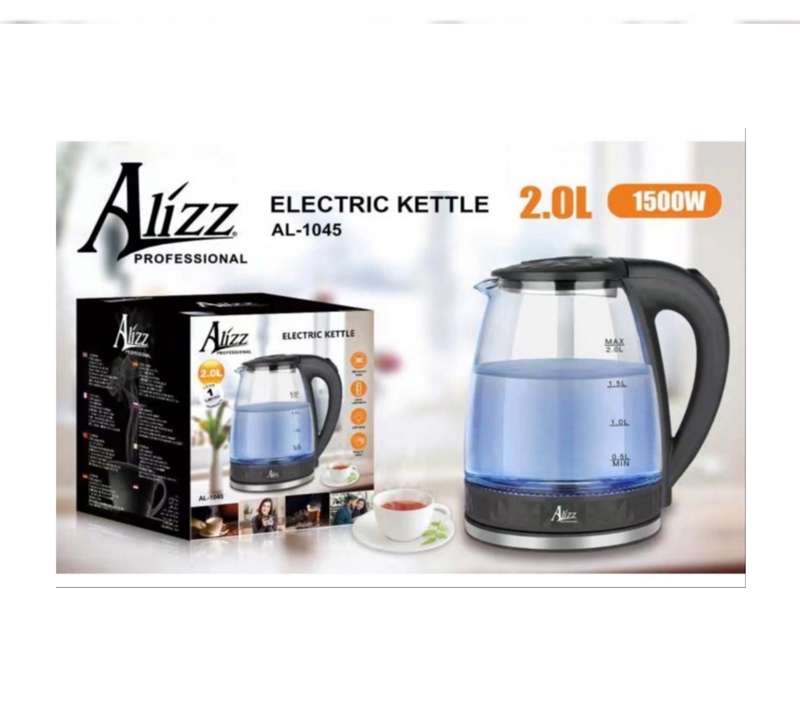 Glass resistant kettle
