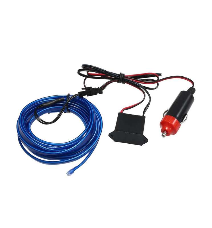 Blue interior flexible LED strip light