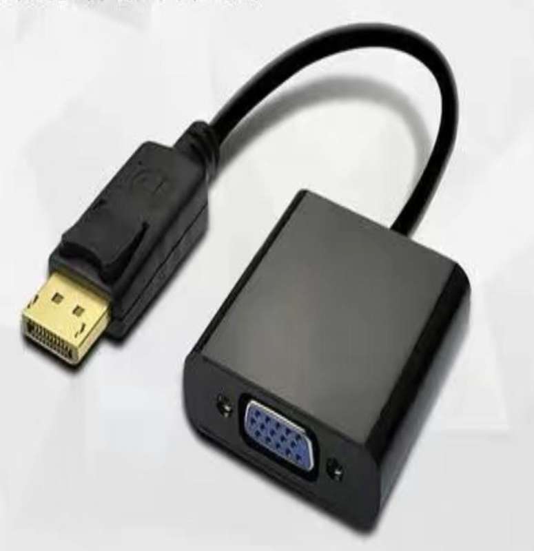 Display port male to VGA female adaptor