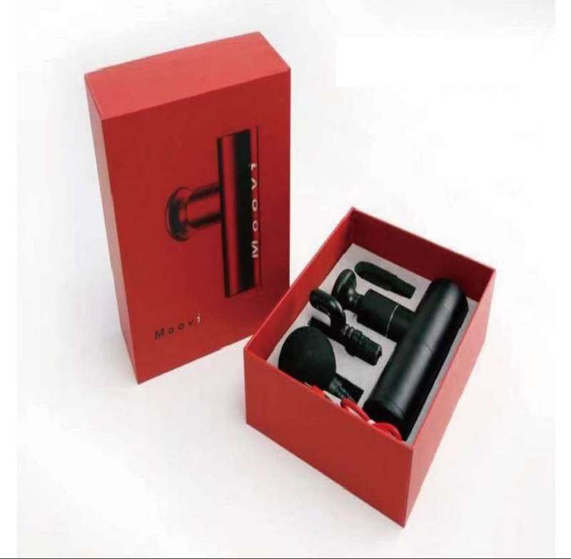 Wireless deep tissue massage gun with 4 variables